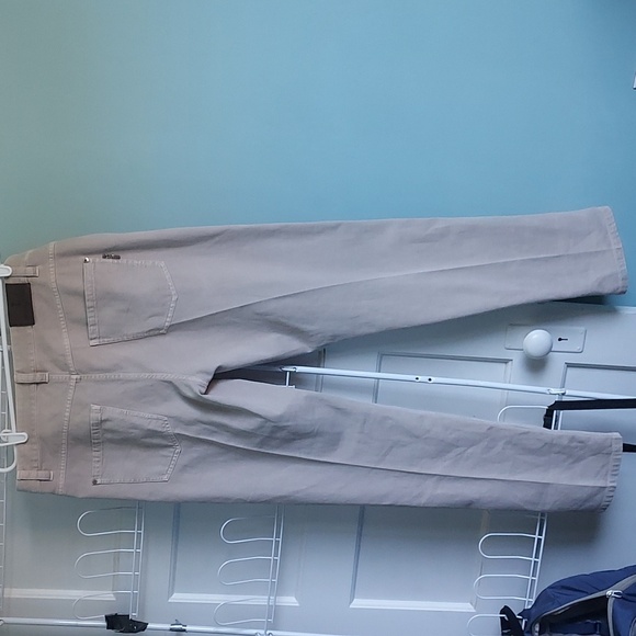 Brunello Cucinelli Jeans Khaki Tan with Gold <Read Description For Measurements> - Picture 3 of 12